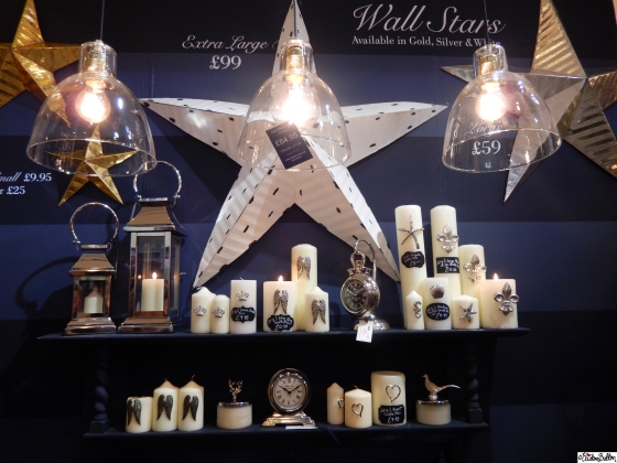 Giant Wall Stars in the Culinary Concepts Booth at Grand Designs Live 2015 – Part Two at www.elistonbutton.com - Eliston Button - That Crafty Kid