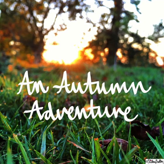 An Autumn Adventure Hand Lettering on Autumn Photograph - Around Here…November 2015 at www.elistonbutton.com - Eliston Button - That Crafty Kid
