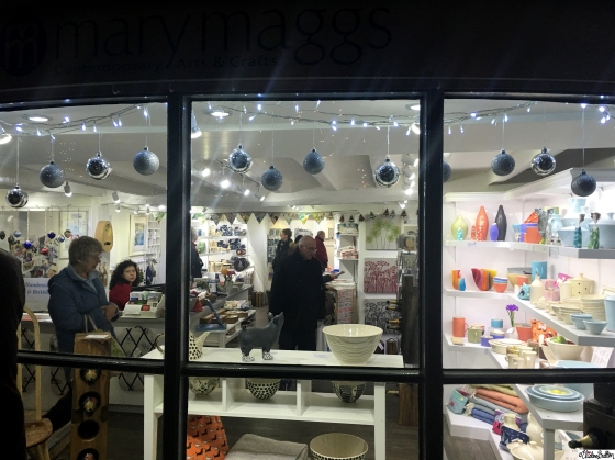 Mary Maggs Contemporary Arts and Crafts in Broadway, The Cotswolds - A Festive Adventure at www.elistonbutton.com - Eliston Button - That Crafty Kid